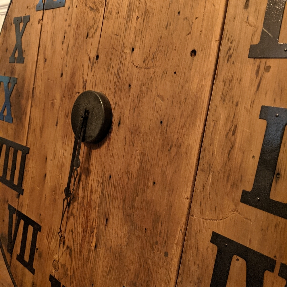 Barb board clock